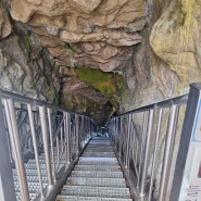 태백 비오는 더운 여름 날 가볼만한 곳 용연동굴 석회 천연동굴