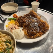 서울 맛집 | 한신우동 홍대점 - 얼큰한 즉석 우동과 왕돈까스 맛집
