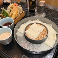 일본 도쿄 하네다 공항 고다이메 하나야마 우동 / 긴자 맛집 하네다 공항에서 웨이팅 없이 먹기