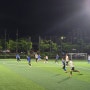 다락원구장 야간 축구경기