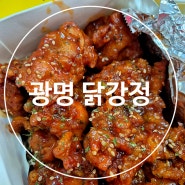 광명전통시장 맛집 광명시장 닭강정 홍희통닭 포장 후기
