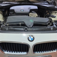BMW F30 320i n20 가솔린 합성 엔진오일. 리어 디퍼런셜 기어오일 교환. 의정부 수입차 정비. 의정부 카센터. 트윈(TWIN) 모터스