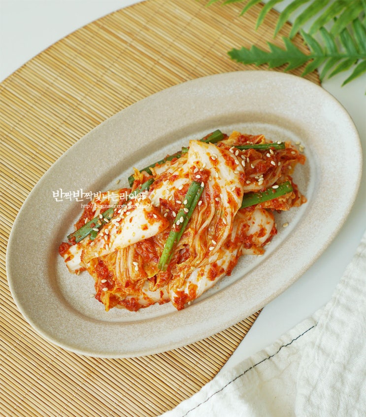 알배기 배추겉절이 만드는 법 알배추 겉절이 만들기 : 네이버 블로그