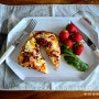 에어프라이어 피자토스트 만들기 훈제오리 식빵 피자빵 레시피