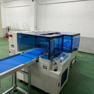 인쇄수축필름으로 비닐포장 가능한 사이드실러 수축포장기(더원FS)
