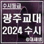 광주교육대학교 / 2024학년도 / 수시등급 결과분석