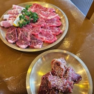 (울산 동구) 일산지 샐러드바가 맛있는 돼지고기 소고기 무한리필 : 쉐프의 고깃간