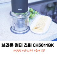 살림템 추천 브라운 멀티 쵸퍼 CH3011BK