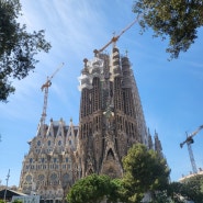 스페인 바르셀로나 가우디 투어 - 사그라다 파밀리아 대성당