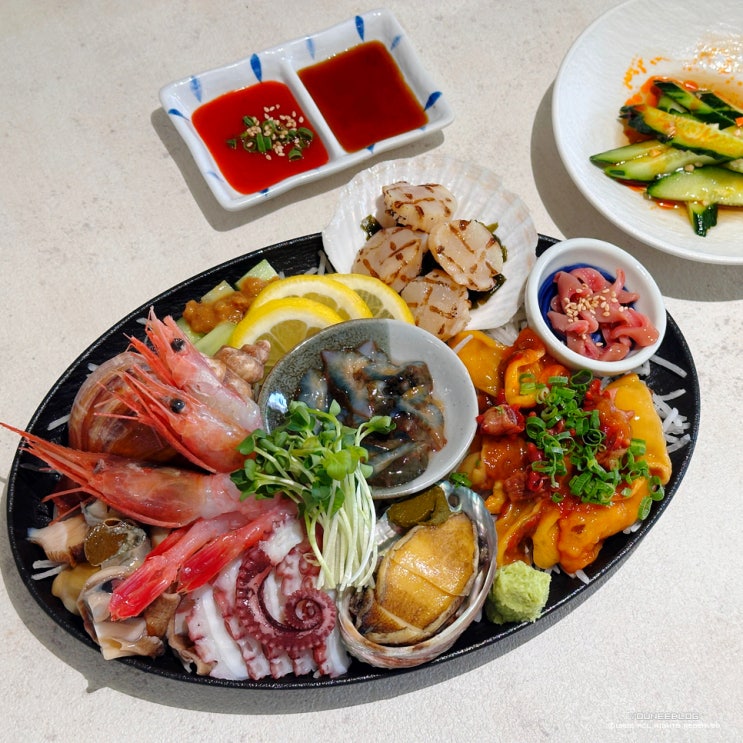 대구 들안길 맛집 데이트 다양한 해산물 요리 황금씨스타 : 네이버 블로그