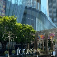 5월 태국 방콕여행) 람부뜨리빌리지호텔 조식, 수영장 & 방콕 왓포 아이콘시암 6층 식당가, 쑥시암 먹거리