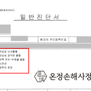 상해80%이상후유장해 보험금 지급사례 실제 서류