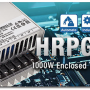 [신제품] HRPG-1000N3 시리즈 : 최대 320%의 피크 전력, 고급 밀폐형 산업용 전원 공급 장치 / 민웰 SMPS