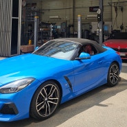 BMW Z4 20i 배기 튜닝 스포티한 사운드 세팅 중통 엔드 보펜 모듈 작업기!