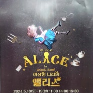 남동문화재단 포스터 - 이상한 나라의 앨리스 MUSICAL ALACE in wonderland 남동소래아트홀 소래극장