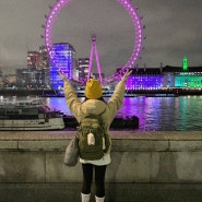 영국여행 가볼만한곳 런던의 상징 빅벤 그리고 런던아이 야경