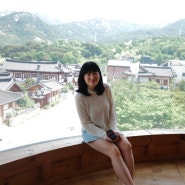 1인1잔 서울 은평한옥마을 전망 멋진 카페 하트시그널 촬영지