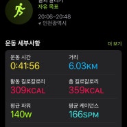 혼자 달리기. 첫 5K 그리고 첫 6K (러닝 시작 1주일만의 성과)