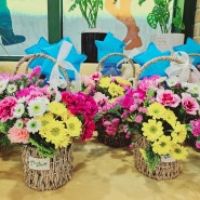 서울 은평구 진관유치원 어버이날 카네이션 생화 꽃바구니만들기 찾아가는 원예수업
