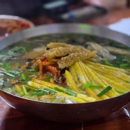 [내돈내산] 쫀득한 칼국수와 두루치기가 인상적이었던 대전 맛집 : 광천식당