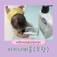 유용한 출산선물 아이너바움 아기세제/아기주방세제 (비건,무향료)