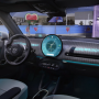삼성 원형 OLED BMW 미니 차량용 디스플레이 적용