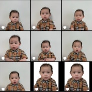 10개월 아기 여권 사진 잘 찍는 꿀팁