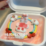 [중구] 롯데백화점에서 기념일 레터링 케이크 구매! 해피베어데이 +가격정보, 예약 방법