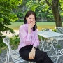 린컴퍼니 바이린샵 라인스튜디오원 핑크 시스루 셔츠 초여름 코디