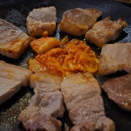 [부산 금정 맛집] 부산대 고기집 시골통돼지볶음