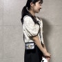 셀린느 미니백 - 미니 클로드 샤이니 카프스킨 구매 후기 & 착용샷/ 대구신세계백화점