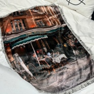 예우프린트에서 커스텀 제작 담요포스터 나만의 소파 블랭킷