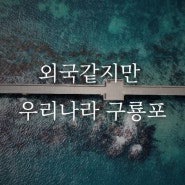 포항 구룡포 여행 옥빛바다 장길리 낚시공원 보릿돌교