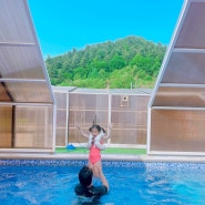 개별 온수수영장이 있는 가평카라반, 평일 10만원대 원더풀글램핑&카라반