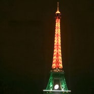 여자 혼자 유럽여행 파리 밤나들이 에펠탑 야경 구경