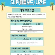 2024 부산 광안리 서핑, SUP(패들보드) 타자!