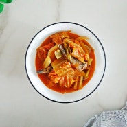 김치찌개 끓이는법 통조림 꽁치김치찌개 오늘저녁메뉴