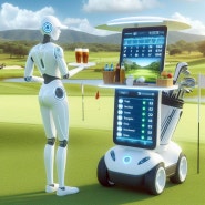 스크린 골프장 자동화의 새로운 트렌드, 서빙로봇 테이블오더 AI전화 예약 웨이팅 CCTV 포스기 키오스크 통합관리 하는 곳 로봇맥스