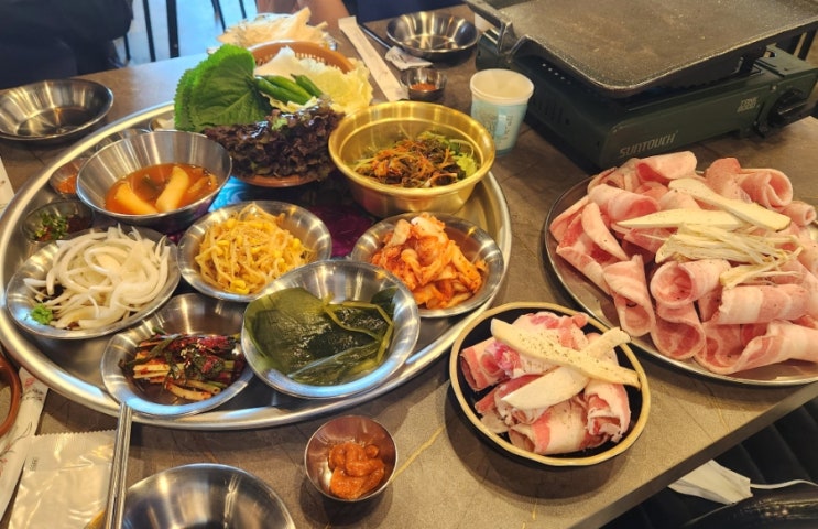 진해 풍호동 맛집 '호랑이 냉삼', 가성비대박 고깃집 냉동삼겹살 : 네이버 블로그