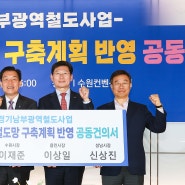 용인·수원·성남·화성시, 경기남부 광역철도 새 노선안 도출