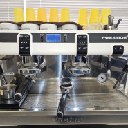 [울산 커피 머신 수리]/[울산커피 머신 AS](울산 경주 포항 양산 밀양) 유일 상사(U&I COFFEE) 훼마 프레스티지 2GR 커피 머신 물이 새어 나와요.