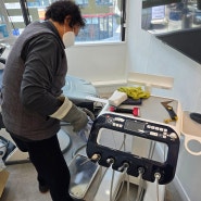 춘천 치과병원 기구 청소 및 바닥 왁스 코팅, 에어컨 청소업체 후기