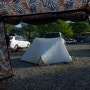 단양 반딧불자연캠핑장과 두항마을 폐교된 옛 두항초등학교 자리의 아담한 캠핑장
