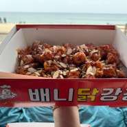 강릉중앙시장 닭강정 맛집 배니닭강정
