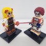 레고 Lego 커스텀 미니피규어 귀멸의 칼날 렌코쿠 쿄주로 아카자
