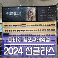 김포안경점 다비치 2024 신상 선글라스 만나보세요!