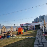 (내돈,소소한팁)캠핑 장비 없이 야외 갬성 느낄 수 있는 캠핑식당 " 웰컴투바베큐 "