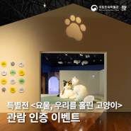 국립민속박물관 특별전 <요물, 우리를 홀린 고양이> 관람 인증 이벤트