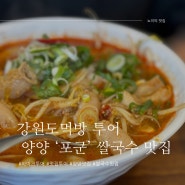 강원도 먹방투어 양양 쌀국수 맛집 '포군' 볶음밥도 일품인