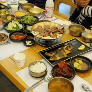 천안 청당동맛집 [청당정원] 가족모임, 단체회식으로 좋은 석갈비정식 맛집